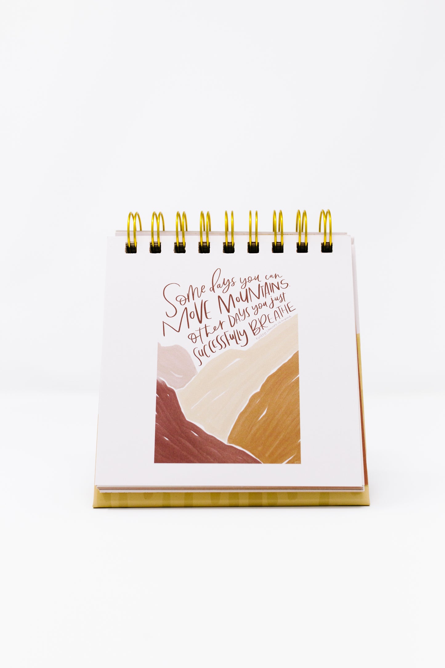Flourish Flip Book || 52 Hand-Lettered Quotes To Guide A Positive + Faith-Filled Year